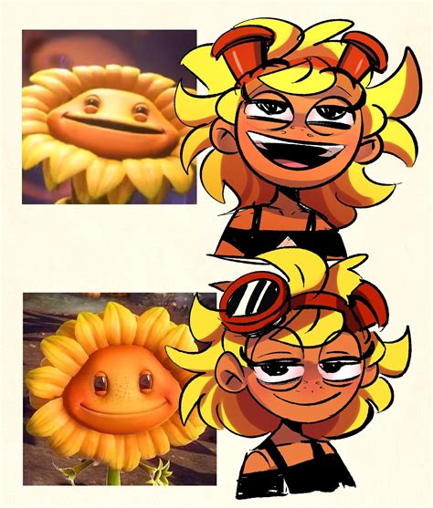 sunflower plants zombies|plants vs zombies sunflower human.